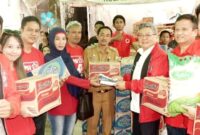 Puluhan kader Partai Solidaritas Indonesia (PSI) yang terdiri dari bacaleg (bakal calon legislatif) dan pengurus DPW Provinsi Sulsel serta DPD Kota Makassar, Selasa (20/06/2023) sore berkunjung ke lokasi terjadinya musibah kebakaran
