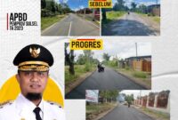 Pemerintah Provinsi Sulawesi Selatan melalui Dinas Bina Marga dan Bina Konstruksi sedang melakukan penanganan rekonstruksi jalan ruas Boro - Jeneponto