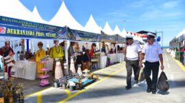 Dewan Kerajinan Nasional Daerah (Dekranasda) Provinsi Sulawesi Selatan turut ikut serta mensukseskan kegiatan latihan bertaraf internasional 4th Multilateral Naval Exercise Komodo (MNEK) 2023