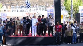 Kemeriahan event Multilateral Naval Exercise Komodo (MNEK) ke-4 2023 di Kota Makassar masih berlangsung