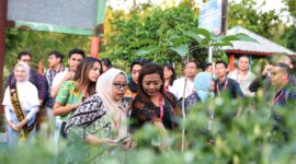 Peserta IGA 2023 berkesempatan untuk mengunjungi salah satu lorong wisata di Kota Makassar, tepatnya di Lorong Wisata Sidney