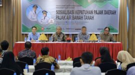 Badan Pendapatan daerah Kota Makassar kembali menggelar Rapat Sosialisasi Kepatuhan Wajib Pajak Restoran dan Pajak Air Bawah Tanah