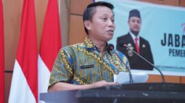 Penjabat Sekertaris Daerah Provinsi Sulawesi Selatan (Sulsel), Andi Darmawan Bintang, membuka kegiatan Penguatan Kapasitas Jabatan Administrasi Pemprov Sulsel