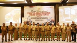 Wakil Wali Kota Makassar, Fatmawati Rusdi menghadiri Rapat Koordinasi Penanggulangan Kemiskinan atau TKPK Tingkat Provinsi Sulawesi Selatan