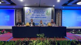 Pemerintah Kabupaten Sidrap kerjasama dengan Badan Pengembangan Sumber Daya Manusia Provinsi Sulawesi Selatan gelar Bimbingan Teknis DPRD Kabupaten Sidrap