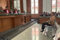 Pada hari ini Kamis tanggal 22 Juni 2023 sekitar jam 10.00 Wita, bertempat di ruang sidang Pengadilan Tindak Pidana Korupsi pada Pengadilan Negeri Makassar