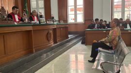 Pada hari ini Kamis tanggal 22 Juni 2023 sekitar jam 10.00 Wita, bertempat di ruang sidang Pengadilan Tindak Pidana Korupsi pada Pengadilan Negeri Makassar