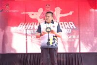 Polda Sulawesi Selatan (Sulsel) menggelar lomba menembak dalam rangka menyambut Hari Bhayangkara ke-77 tahun 2023