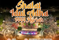 Ketua DPRD Kota Makassar Rudianto Lallo dijadwalkan bakal ikut hadir dalam pelaksanaan shalat Idul Adha di Anjungan City of Makassar, Pantai Losari