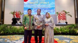 Wali Kota Makassar Moh Ramdhan Pomanto menghadiri acara Pisah Sambut Komandan Lantamal (Danlantamal) VI Makassar