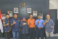 Dokumentasi Kunjungan Ketua Umum DPP Komite OSIS Nasional di Balaikota Banjar