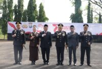 Dalam momentum Hari Bhayangkara ke-77 tahun Pemkot Makassar bersama Polda Sulsel bertekad wujudkan kondusifitas Kota Makassar