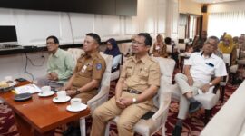Penjabat Sekertaris Daerah Provinsi Sulawesi Selatan (Sulsel), Andi Darmawan Bintang, menghadiri Rapat Koordinasi (Rakor) Inflasi 2023