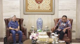 Wali Kota Makassar Moh Ramdhan Pomanto siap melanjutkan pengembangan Smart City Makassar dengan perusahaan asal Singapura