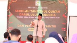 Wali Kota Makassar Moh Ramdhan Pomanto meresmikan gedung Sekolah Tahfizhul Qur'an Darul Ulum Cendikia Yayasan Infak Media Nusantara