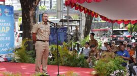 Wali Kota Makassar, Moh. Ramdhan Pomanto resmi merevitalisasi Kontainer Makassar Recover menjadi Kontainer Terpadu Makassar