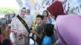 Bunda PAUD Kota Makassar menggelar lomba mewarnai yang menggemaskan bagi anak PAUD/TK dan anak-anak disabilitas