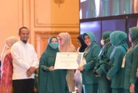 Pada momen Hari Kesatuan Gerak (HKG) PKK Tingkat Provinsi Sulawesi Selatan ke-51, TP PKK Kota Makassar berhasil memboyong 3 kategori juara