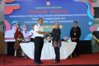 Dipilih menjadi lokus VKN, Wali Kota Moh Ramdhan Pomanto menerima langsung para peserta PKN Tingkat II Angkatan XIV LAN