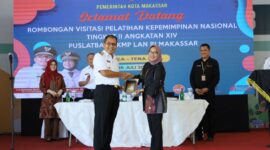Dipilih menjadi lokus VKN, Wali Kota Moh Ramdhan Pomanto menerima langsung para peserta PKN Tingkat II Angkatan XIV LAN