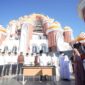 Gubernur Sulawesi Selatan, Andi Sudirman Sulaiman meresmikan pembangunan Masjid Kubah 99 Asmaul Husna