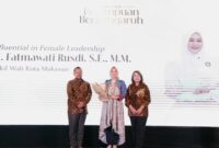 Dalam rangka International Women’s Equality Day di bulan Agustus 2023, Wakil Wali Kota Makassar, Fatmawati Rusdi tercatat masuk dalam daftar perempuan berpengaruh di Indonesia