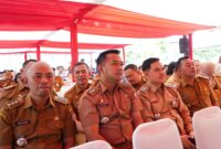 Camat Mamajang M. Ari Fadli, S.STP menghadiri peresmian perubahan Nama Jalan Cenderawasih dulunya berubah nama menjadi Jalan Opu Daeng Risadju