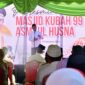 Gubernur Sulawesi Selatan, Andi Sudirman Sulaiman meresmikan pembangunan Masjid Kubah 99 Asmaul Husna