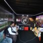 Dinas Pemuda dan Olahraga (Dispora) Kota Makassar menyediakan fasilitas bermain games tradisional berteknologi Virtual Reality (VR) dan Augmented Reality (AR)