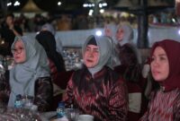 Ketua Dewan Kerajinan Nasional Daerah (Dekranasda) Kota Makassar Indira Yusuf Ismail menghadiri acara Malam Ramah Tamah Expo Dekranasda Kreatif Andalan tahun 2023