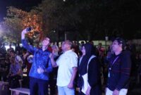 Antusiasme tak terbendung terlihat di wajah warga Kota Makassar saat mereka berkumpul untuk nonton bareng film Freeman