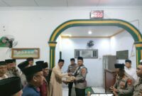 Kapolrestabes Makassar Kombes Pol Mokhamad Ngajib, S.IK., MH melaksanakan giat safari shubuh di masjid At Taqwa