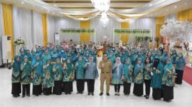 Ketua TP PKK Kota Makassar Indira Yusuf Ismail kembali memberikan arahan kepada para kader PKK dan kader dasawisma terkait pendataan dasawisma