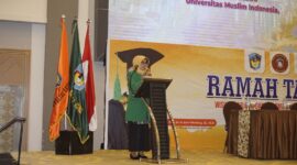 Fakultas Sastra dan Akademi Bahasa Asing Universitas muslim Indonesia (UMI) kembali menggelar Ramah Tamah Wisuda Sarjana