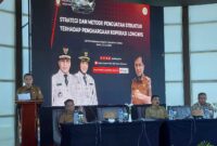 Dinas Koperasi dan UKM Kota Makassar melalui Bidang Pembiayaan dan Simpan Pinjam menggelar kegiatan strategi dan metode penguatan struktur