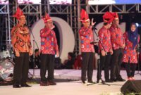 Proses Pembukaan Event Makassar Internasional Eight Festival and Forum (F8), diwarnai dengan semangat Kemerdekaan