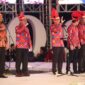 Proses Pembukaan Event Makassar Internasional Eight Festival and Forum (F8), diwarnai dengan semangat Kemerdekaan