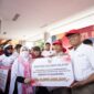 Menteri Dalam Negeri Prof. Tito Karnavian dan Gubernur Sulsel, Andi Sudirman Sulaiman serta Bupati Bulukumba Muktar Ali Yusuf melepas peserta Anti Mager