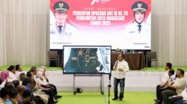 Wali Kota Makassar Moh Ramdhan Pomanto selalu punya konsep unik tersendiri dalam memeriahkan HUT RI ke-78