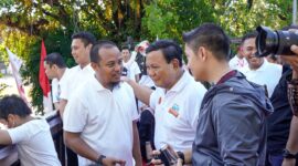 Menteri Pertahanan RI, Prabowo Subianto mengakui, bahwa sejumlah terobosan Pemprov Sulsel
