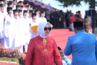 Dalam rangka peringatan Hari Kemerdekaan Republik Indonesia yang ke-78, Ketua TP PKK Kota Makassar