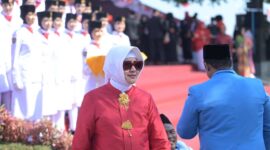 Dalam rangka peringatan Hari Kemerdekaan Republik Indonesia yang ke-78, Ketua TP PKK Kota Makassar