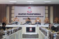 Wakil Wali Kota Makassar, Fatmawati Rusdi menghadiri Rapat Paripurna Pertama masa persidangan pertama tahun sidang 2023/2024