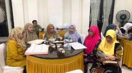 Mewujudkan hari Jumat yang berkah, Dharma Wanita Persatuan (DWP) Makassar menggelar acara tahsin Al-Quran