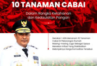 Penjabat (Pj) Gubernur Sulawesi Selatan (Sulsel), Bahtiar Baharuddin, tak ingin main-main dalam penanganan inflasi di Sulsel. Ia bahkan melibatkan seluruh Aparatur Sipil Negara (ASN) di lingkup Pemprov Sulsel, untuk bersama-sama berperan dalam penanganan inflasi, melalui Gerakan 1 ASN Menanam 10 Tanaman Cabai.