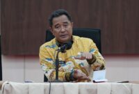 Pj. Gubernur Sulsel Bahtiar Baharuddin melakukan kunjungan silaturahmi ke Pengadilan Tinggi Tata Usaha Negara (PT TUN)