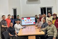 Cipayung Plus Sulsel Gelar Syukuran satu Tahun Rumah Kebangsaan. Kegiatan tersebut mengusung tema 