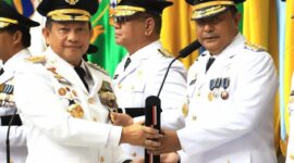 Menteri Dalam Negeri (Mendagri), Tito Karnavian, secara resmi melantik Bahtiar Baharuddin sebagai Penjabat (Pj) Gubernur Sulawesi Selatan (Sulsel)