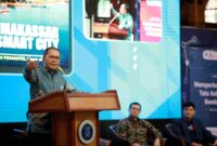 Wali Kota Makassar Moh Ramdhan Pomanto memaparkan langkah dirinya dan Wakil Wali Kota Makassar Fatmawati Rusdi dalam mewujudkan visi-misi Makassar Sombere’ & Smart City