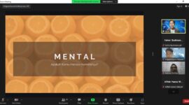 seminar online How to break your mental block yang bertemakan 
